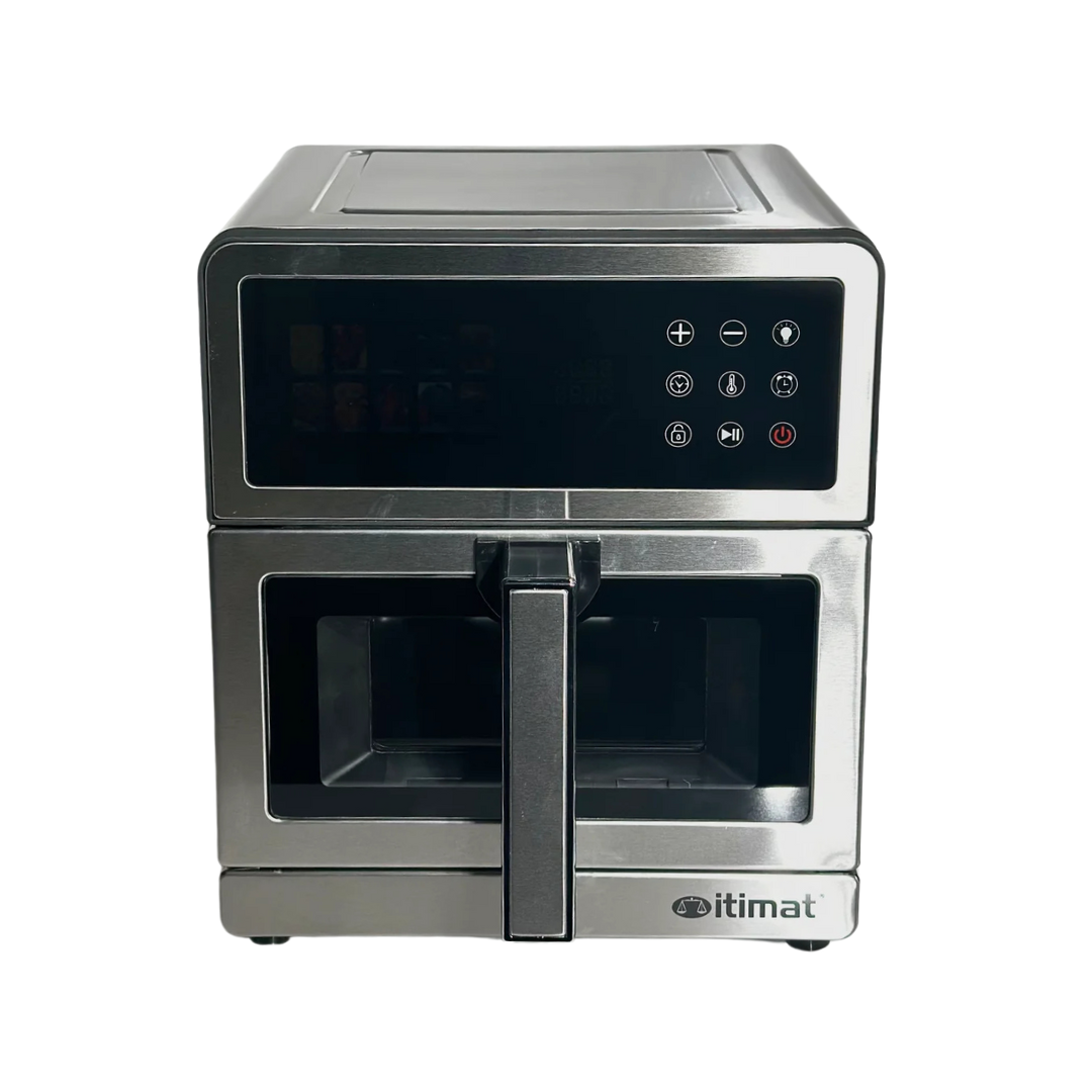 Friteuse Itimat 10 Litres avec Écran Tactile Couleur et Porte Transparente  Cuisson Saine et Parfaite