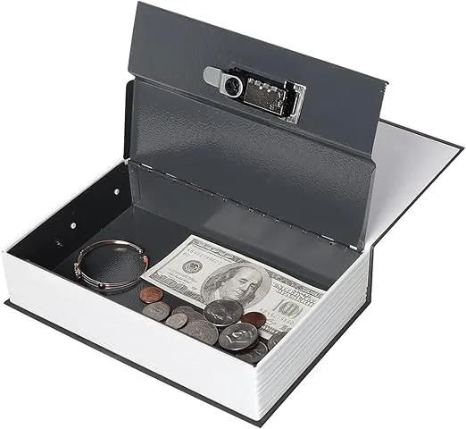 Coffre-fort de dérivation avec serrure à combinaison boîte à serrure secrète cachée en métal boîte de collecte d'argent