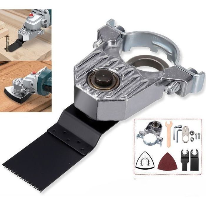 Adaptateur de Meuleuse d'Angle Électrique : Kit Complet avec Accessoires
