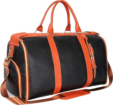 Sac à vêtements convertible pour voyage rangement avec pochette à chaussures et grande capacité