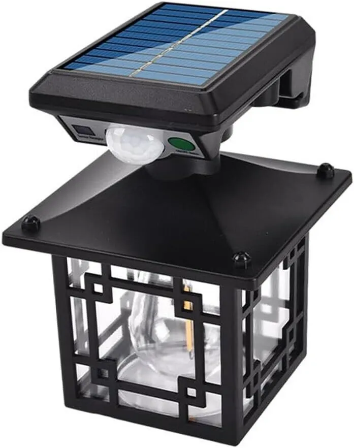 Lampe solaire avec capteur de mouvement