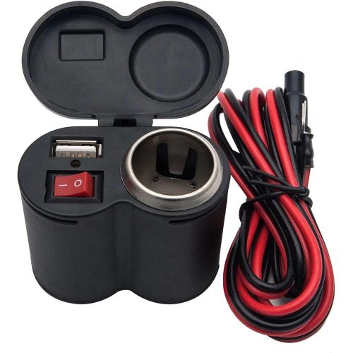 Chargeur USB Étanche pour Guidon de Moto